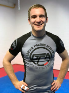 Arnoud is head coach at GFA and has received his brown belt in 2016. He’s been active as a coach for many years now at different locations in Groningen, Drachten and Leeuwarden and eventually started his own team in 2014. Since then, his focus is on teaching and training in Leeuwarde