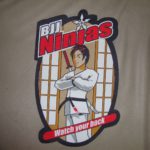 The first 20 signups will get a big BJJNinja`s Patch - 31x31cm you can put on the back of your Gi