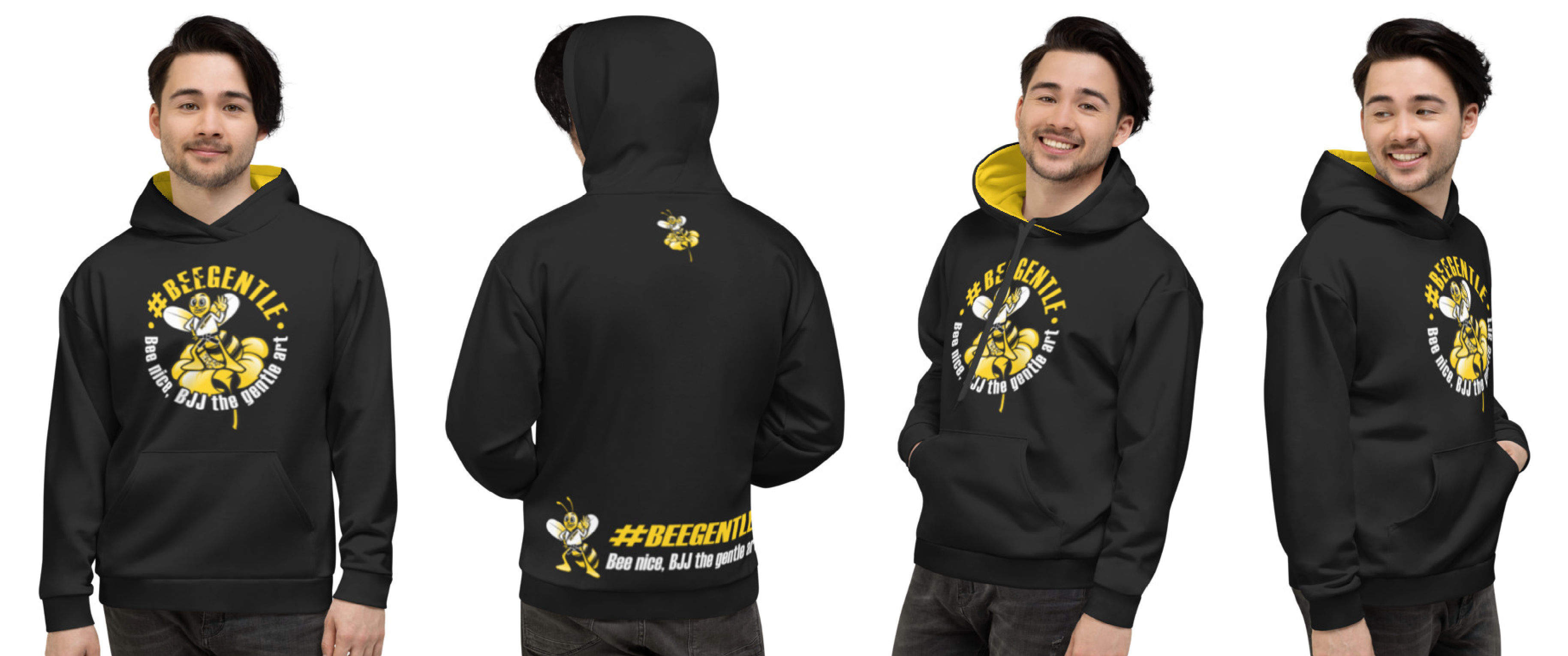 We have our fitst clothing pieces ready for printing. A cool high quality full color double printed t-shirt. NOW JUST €14,95,- being it our first clothing piece. Normal price €24,95 retail sold through our 100% partner BJJ Fightgear